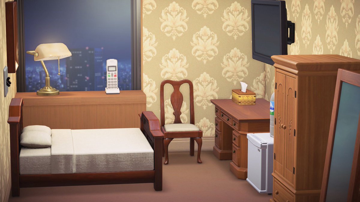 893Hu's tweet image. ビジネスホテル
 #どうぶつの森