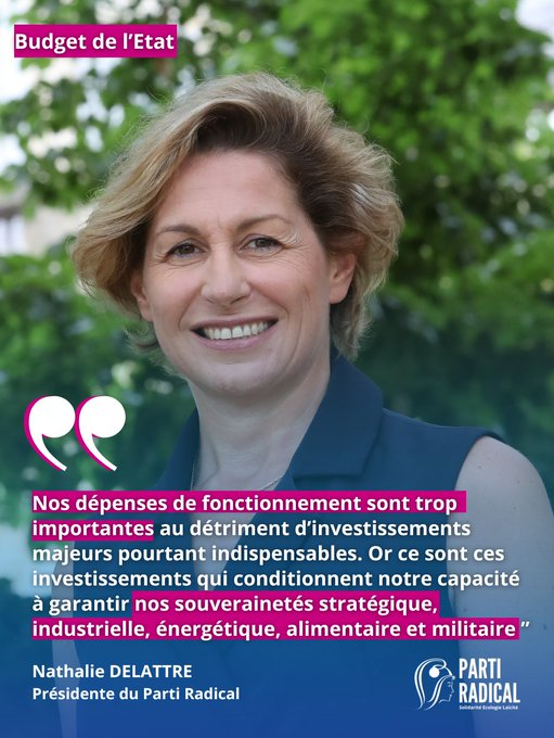 PartiRadical_95's tweet photo. #Responsabilité budgétaire et exigence républicaine !
Face aux contraintes financières, la #République doit faire des choix lucides et responsables. La maîtrise des finances publiques est une condition incontournable.
https://t.co/GTEI7wNm5U #PartiRadical https://t.co/9wJI3bMPQG