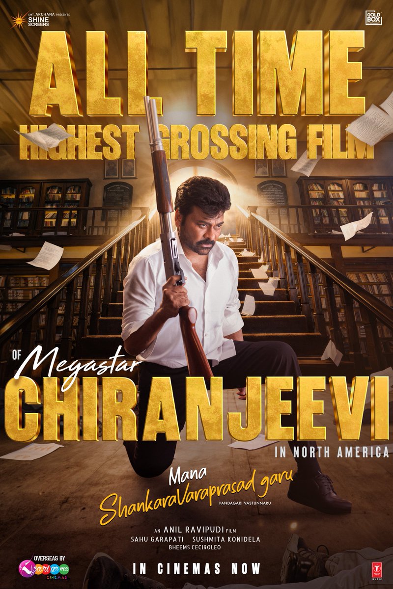 Breakeven done ✅
Now it’s full throttle towards a regional Industry Hit 🎯 🔥
#ManashankaraVaraPrasad