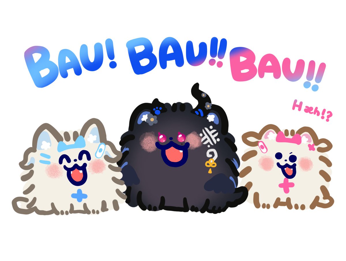 Day 320
BAU ! BAU !! BAU!!!

#FUWAMOCO #RavenCrafts #FWMCpix