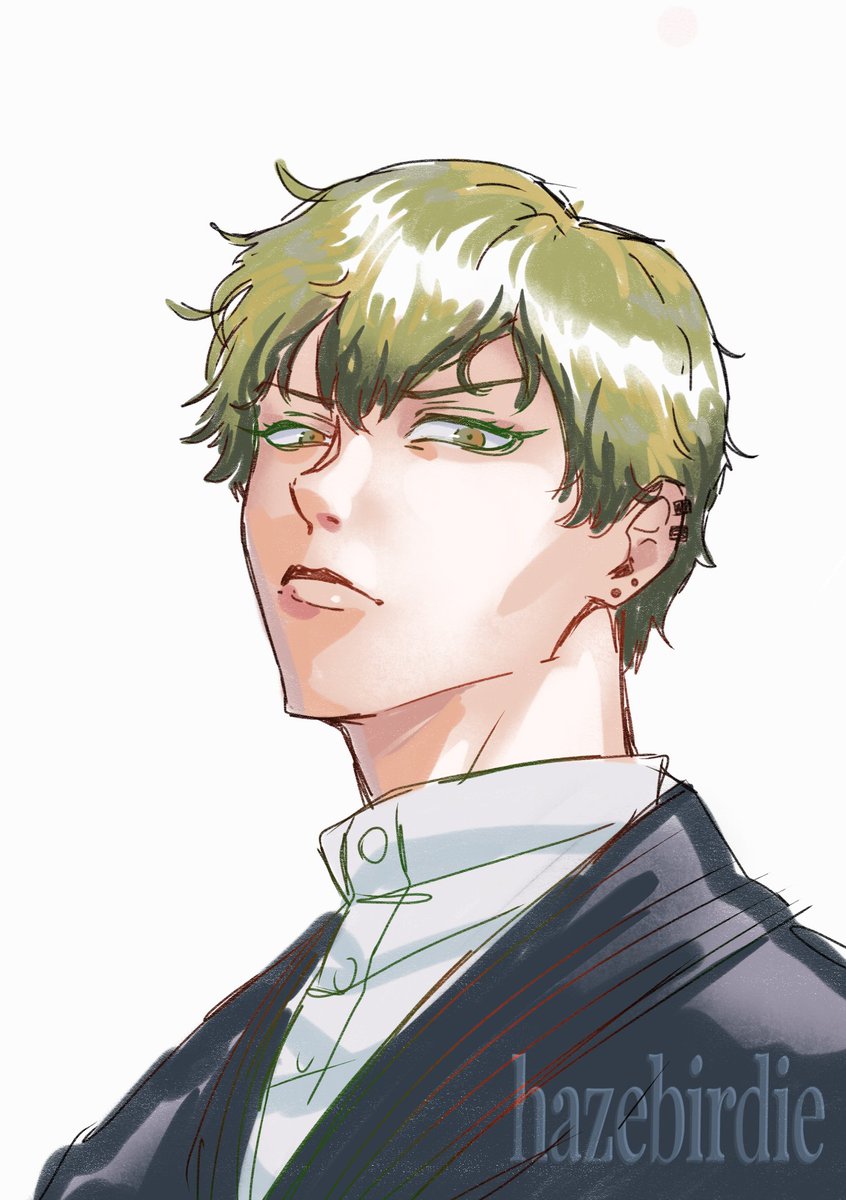 A sketch of our favorite rat to experiment with style #禅院直哉