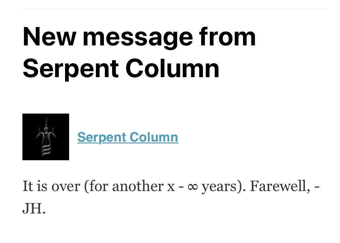 …とポストしたところで、こんなメッセージが