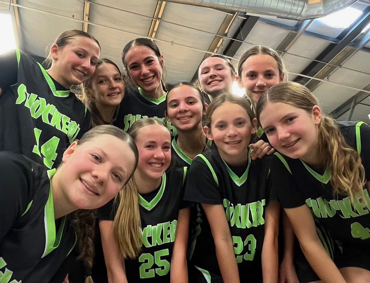 ShockerzGBB's tweet photo. Shockerz Girls - 2026 Supreme Winter Jam.  4th grade got 1st in their bracket and 8th grade got 2nd in their bracket. https://t.co/0BINGViq6q