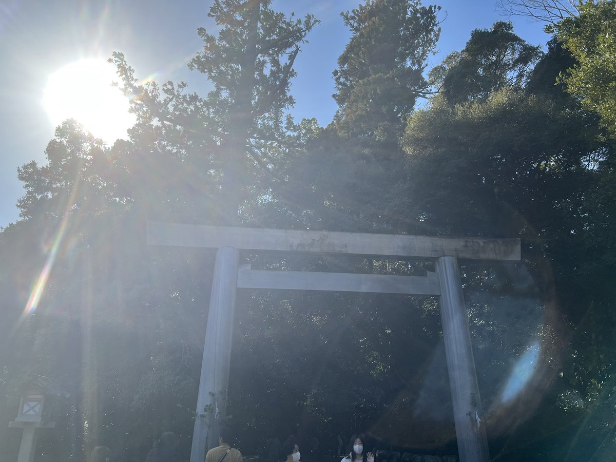 Hanachan351's tweet photo. 念願の伊勢神宮に行ってきた https://t.co/FsexgyMmmf