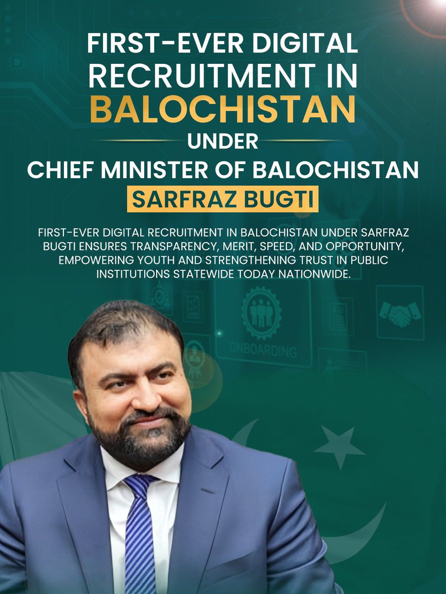 #BugtiFixingTheSystem
Proud  CM <a href="/PakSarfrazbugti/">Sarfraz Bugti</a>