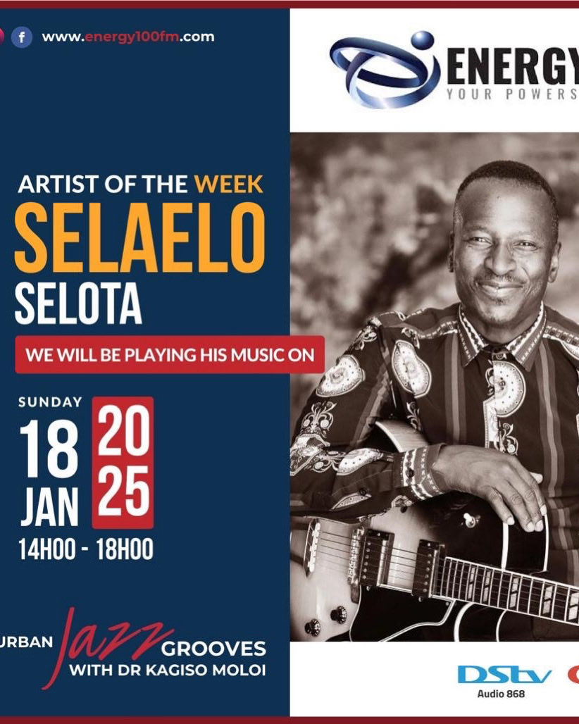 It’s happening right now…Urban Jazz Grooves with Dr Kagiso Moloi on Dstv 868…!!