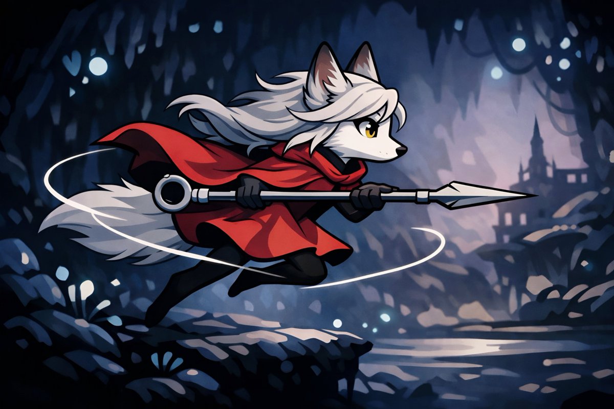 SilverFoxEira's tweet image. Hellooo! 👋 

It's ... adventure time! 🧵 🎶 
Guess what I'm doing 🤭

I wish you to have a great Sunday! 🤍

#furry #AiArt #AIイラスト