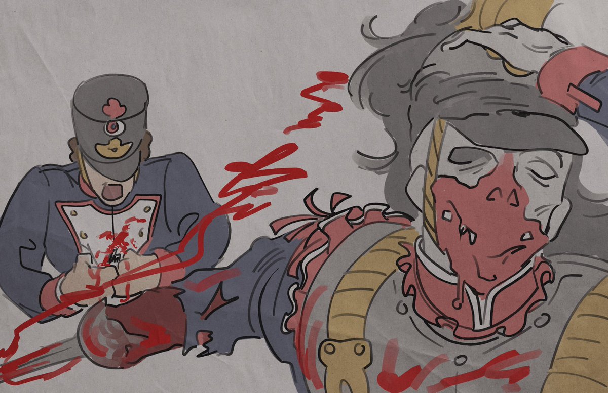 eeltnei's tweet image. I’m lazy okay bye

#gutsandblackpowder