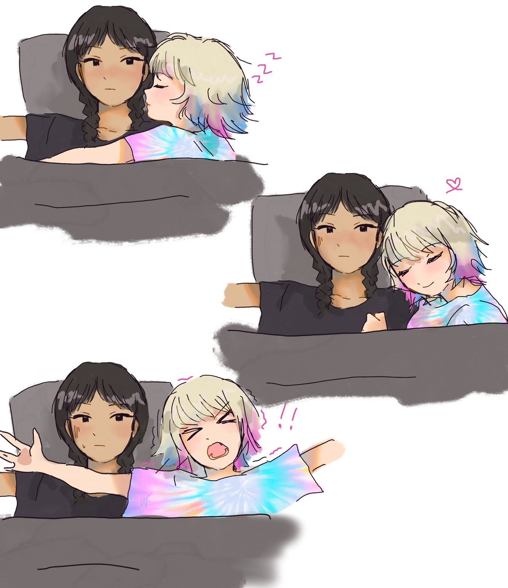 shadocket's tweet image. they make my heart ache #wenclair #wenclairfanart #WednesdaySeason2 #enidsinclair #yuri #wlwart