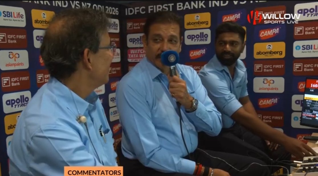 "It's 2026 &amp; India is still relying on that one man in a crucial run chase, some things never change "

- Ravi Shastri