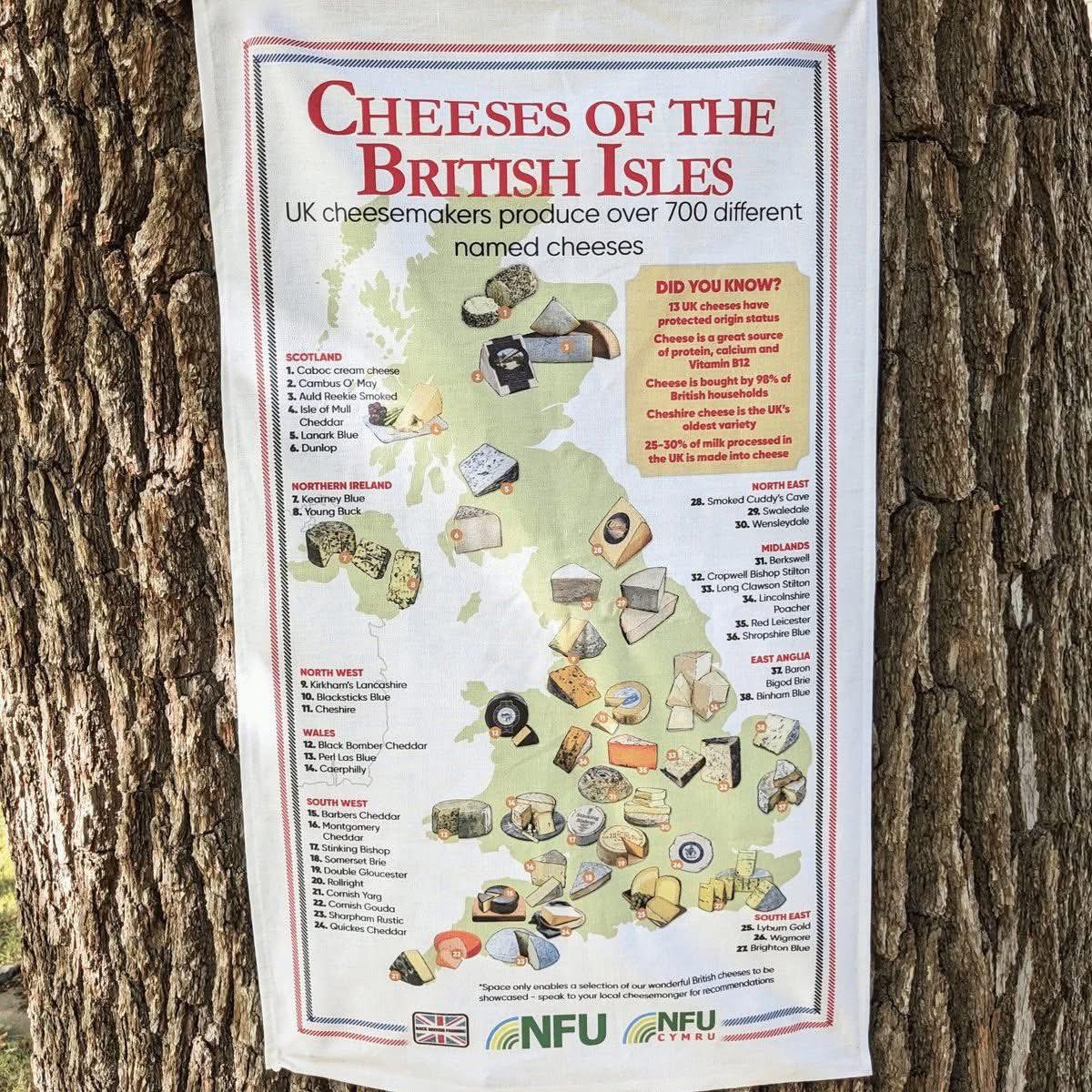 You can't beat British cheeses. This is why we back dairy farmers! 🧀🇬🇧