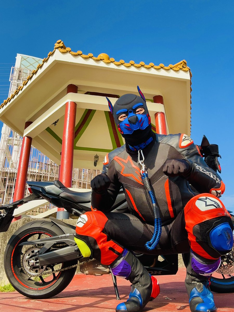 appliedforfun's tweet image. 山路上戴著項圈、掛著像尾巴的牽繩🐕
已經是狗勾騎士的Icon了🐶

#沒人認識不尷尬
#puppybiker