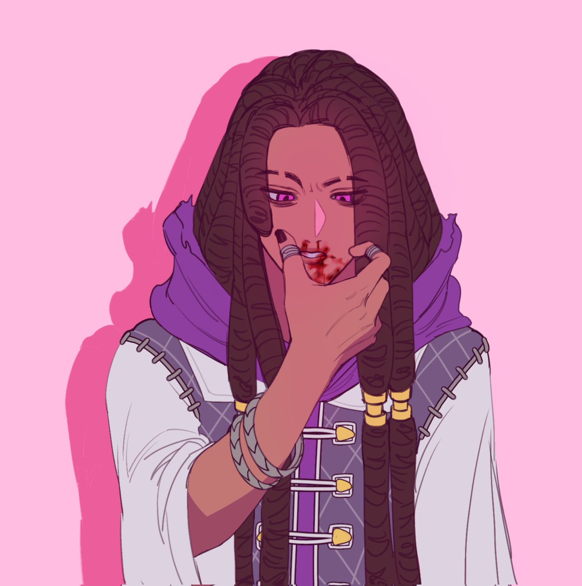 Lee31EExhao's tweet image. Jabber 🩷💜 #Gachiart