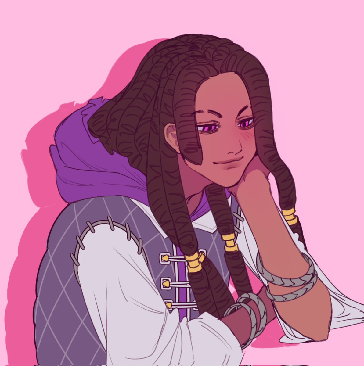 Lee31EExhao's tweet image. Jabber 🩷💜 #Gachiart