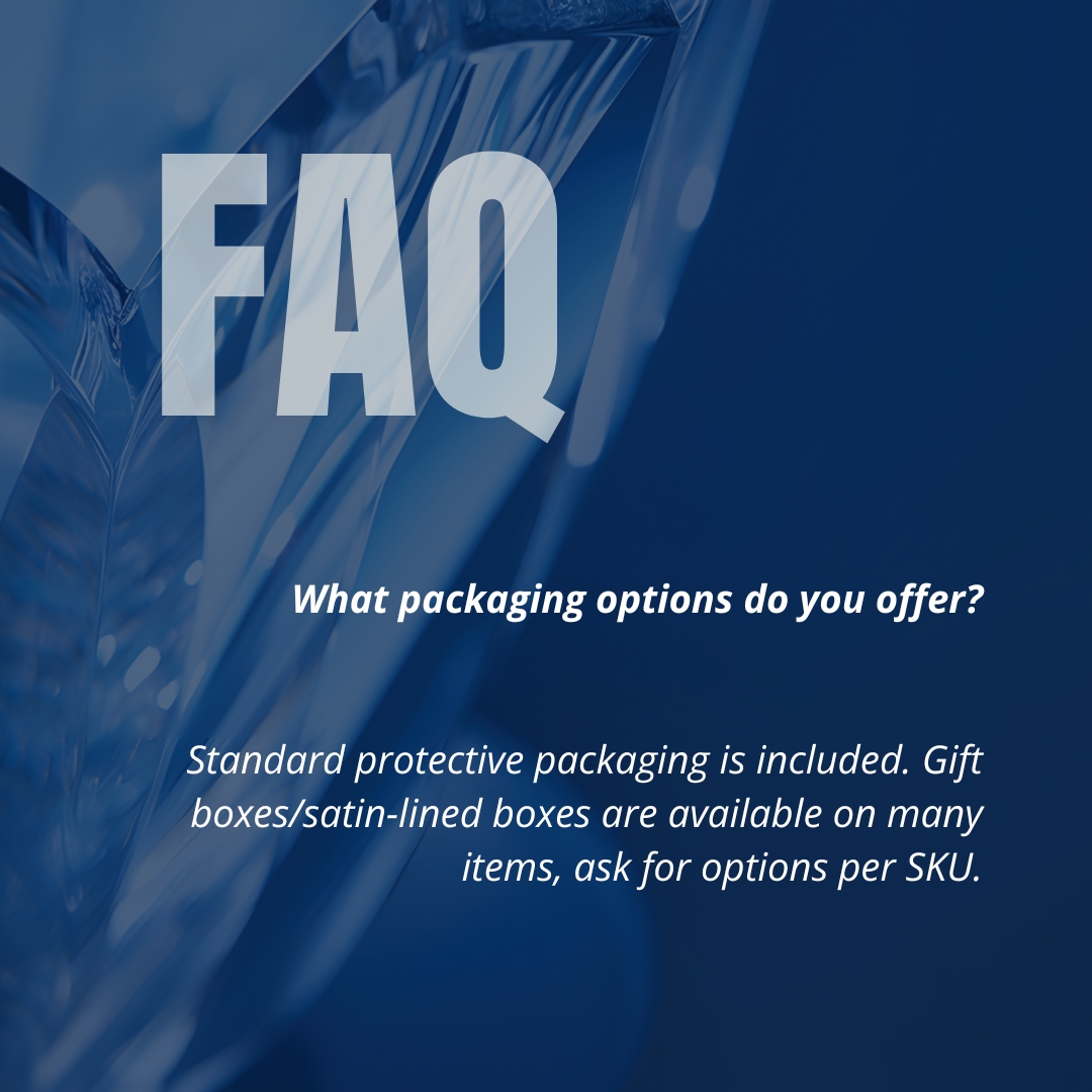 Your FAQ questions, answered. 

"What packaging options do you offer?"

Curious about our most asked questions? We've got you covered. 

Dive into the answers to your FAQs here: bit.ly/48Nz5Bx