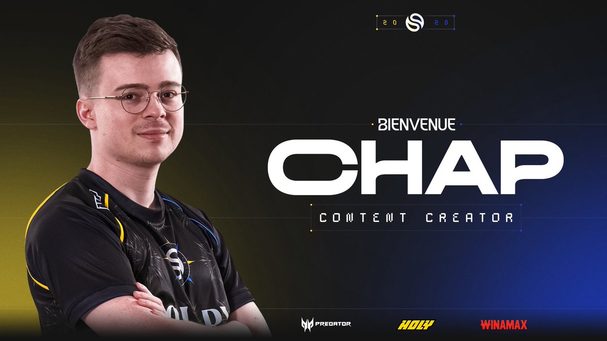 SolaryTV's tweet image. Vous le connaissez tous,

@Chap_GG est de retour à la maison !