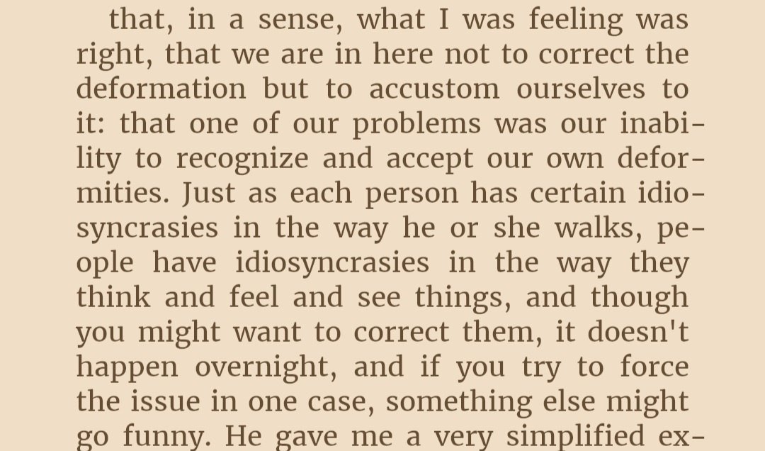 reiserhead's tweet image. ᯓ★ˎˊ˗ recent reads 🔖

we are in here not to correct the deformtion but to accustom ourselves to it

norwegian wood (1987) by haruki murakami
#booktwt