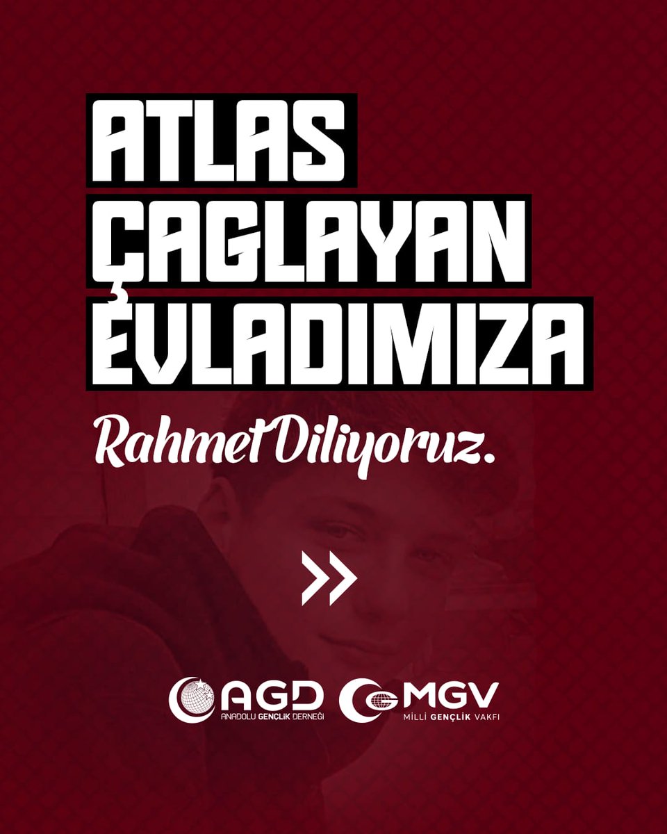 ATLAS ÇAĞLAYAN EVLADIMIZA RAHMET DİLİYORUZ!

İstanbul Güngören’de yaşanan ve 17 yaşındaki evladımız Atlas Çağlayan’ın hayatını kaybetmesiyle sonuçlanan “yan bakma” cinayeti; hepimizin yüreğini dağlamış, milletimizin vicdanını sarsmıştır.

Henüz 15 yaşında bir çocuğun elinde