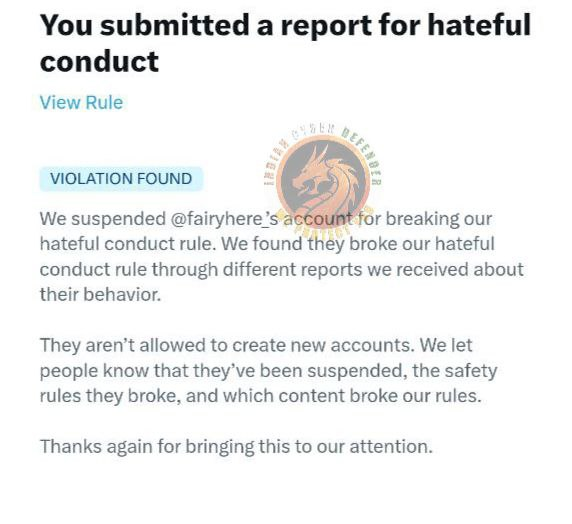 INDIAN CYBER DEFENDER tweet media