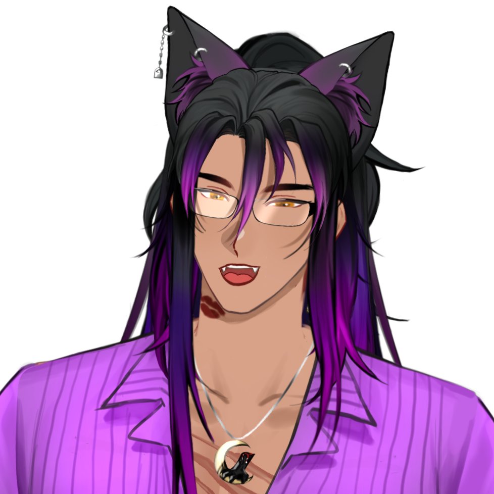 🐺Daddy Evil 💜 l Vtuber | เห็นแล้วไม่กดฟอลจริงอ่อ tweet media