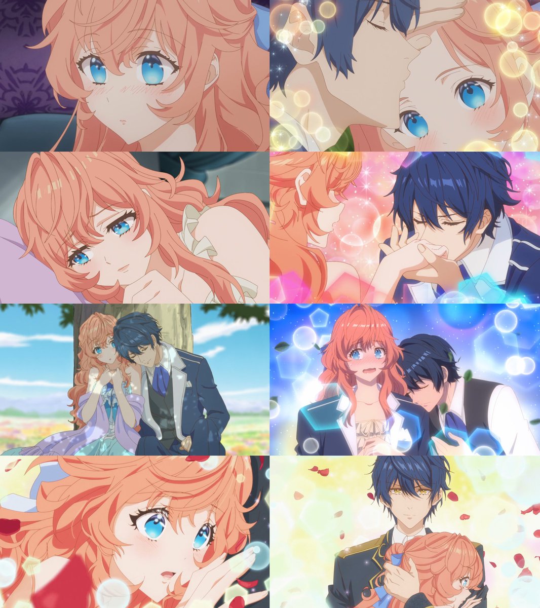 Sayngelic's tweet image. The Villainess Is Adored by the Prince of the Neighbor Kingdom
[Episode 2]

She's so adorable... And they're already engaged by episode 2 lmao