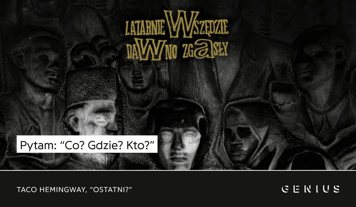 Czy Taco Hemingway wydał dzisiaj nową płytę? (@nowaplytatacoh) on Twitter photo 