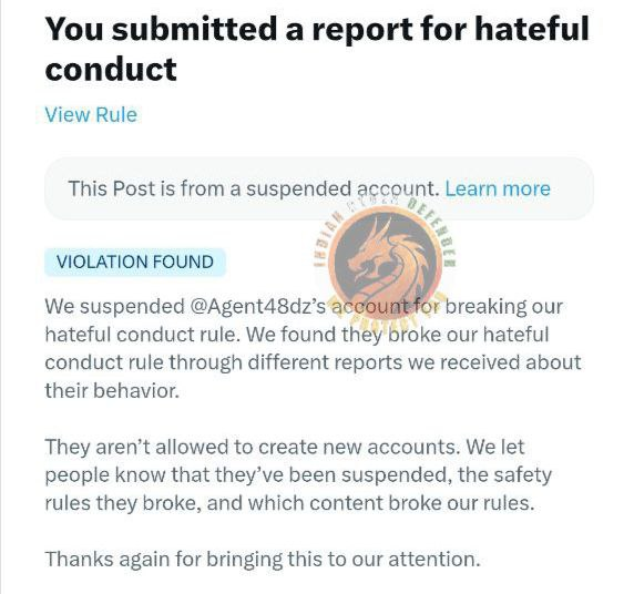 INDIAN CYBER DEFENDER tweet media