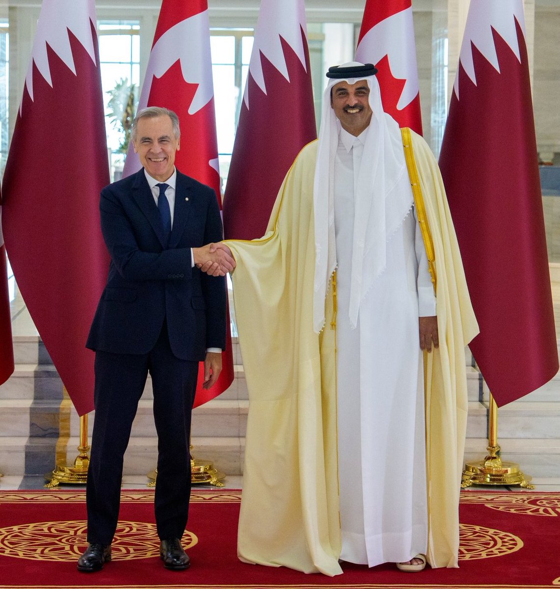 JUST IN: 🇨🇦🇶🇦 Canada and Qatar announce new "strategic partnership."
