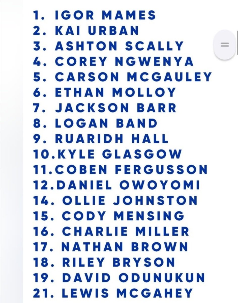 Rangers Youth Updates tweet media