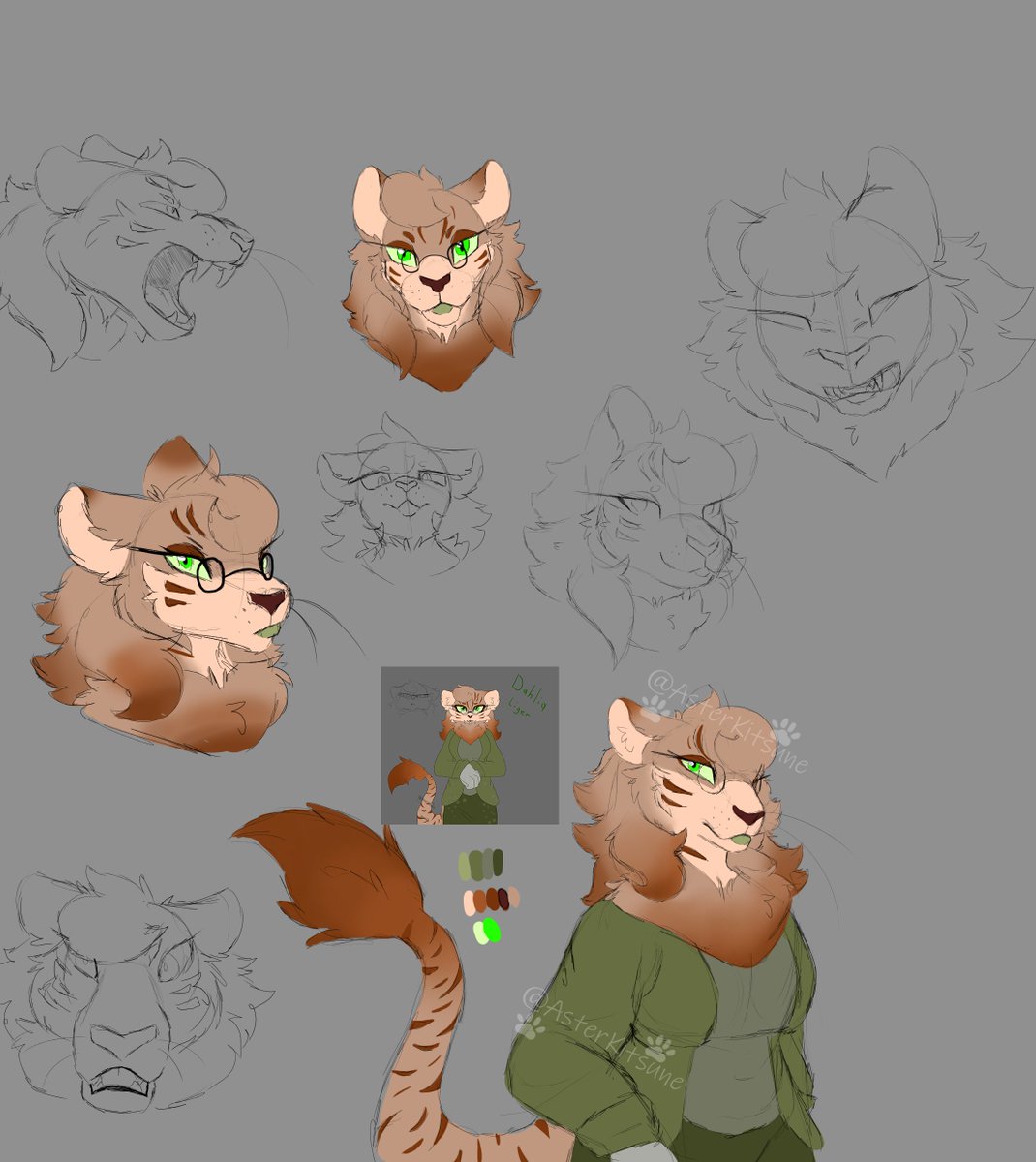 sketches of Dahlia :3