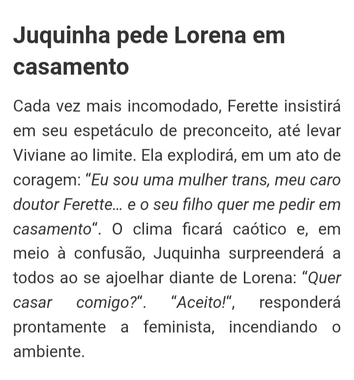 alovelysky8's tweet image. Eu gosto q do jeito q saem essas notícias parece que a cena vai ser uma esquete de comédia.  Enquanto uma fala q é trans, a outra ajoelha e pede em casamento ,enquanto alguém infarta.