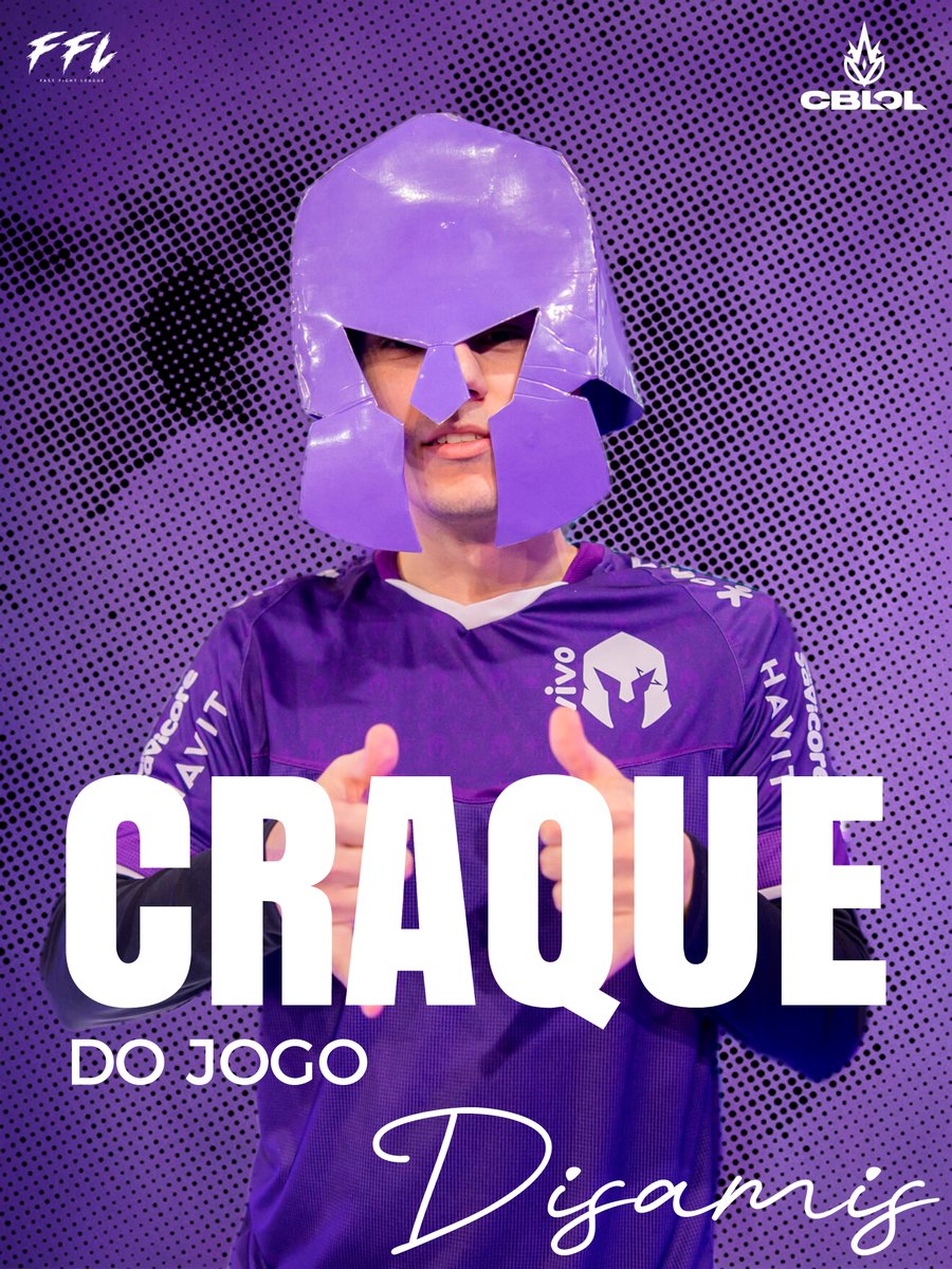 FastFightLeague's tweet image. DISAMIS é o MVP do Confronto entre KEYD e FLUXO.
NÃO PODE DEIXAR ESSA QIYANA PASSAR, o Caçador dos Guerreiros Aplica novamente um Gap Avassalador no jogo e garante a vitória para a Keyd com sua Qiyana.