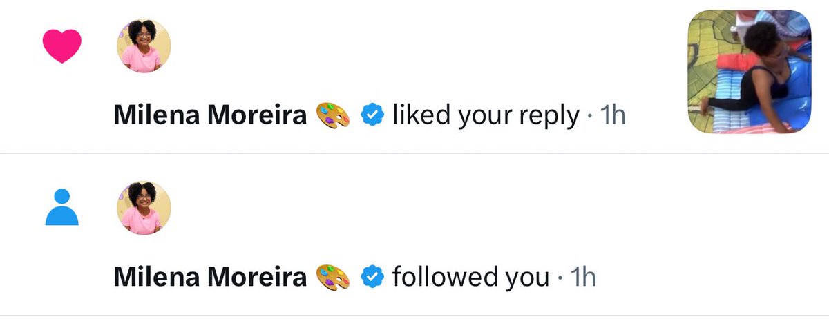 Quando a protagonista começa a seguir
Você