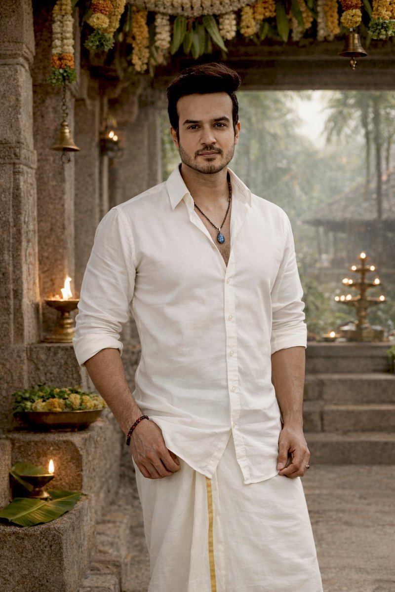 Tradition never goes out of style.  जय श्री राम 🔱

#southindianmovies
#TraditionalVibes
#DhotiLook
#DesiElegance