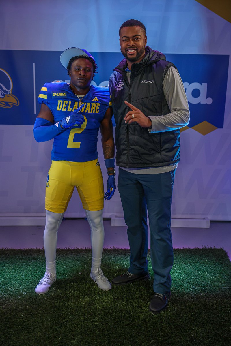 1000% Committed 💙💛 Delaware let’s rock!!!