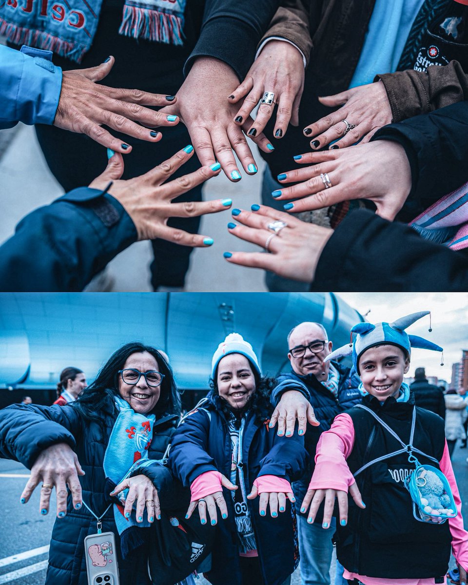 Los hinchas del Celta de Vigo cumplieron con su palabra y fueron con las UÑAS PINTADAS a ver el partido vs Rayo Vallecano.

Desde el club se sumaron a la iniciativa e, incluso, el mismísimo Borja Iglesias también lo hizo.

💅🏼🇪🇸