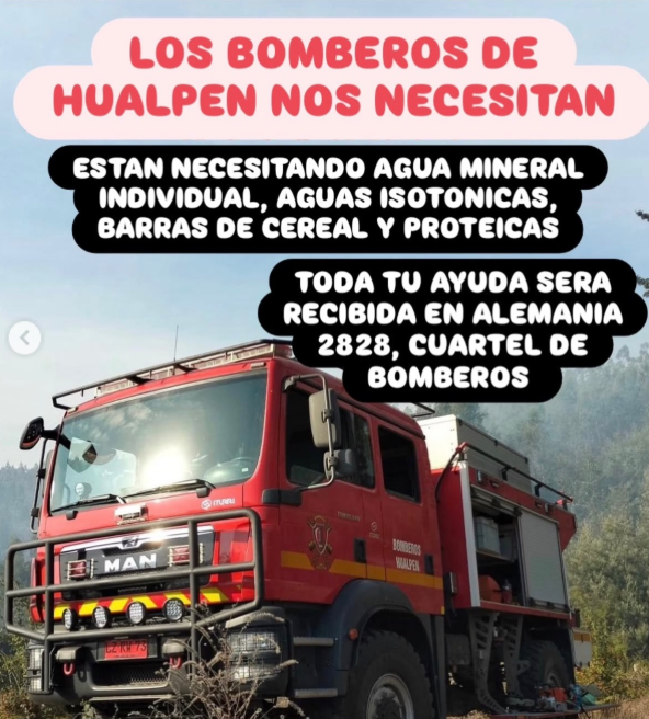 michiamarilloCC's tweet photo. 16. Ayuda a bomberos de Hualpen https://t.co/kRSLSuJTnP