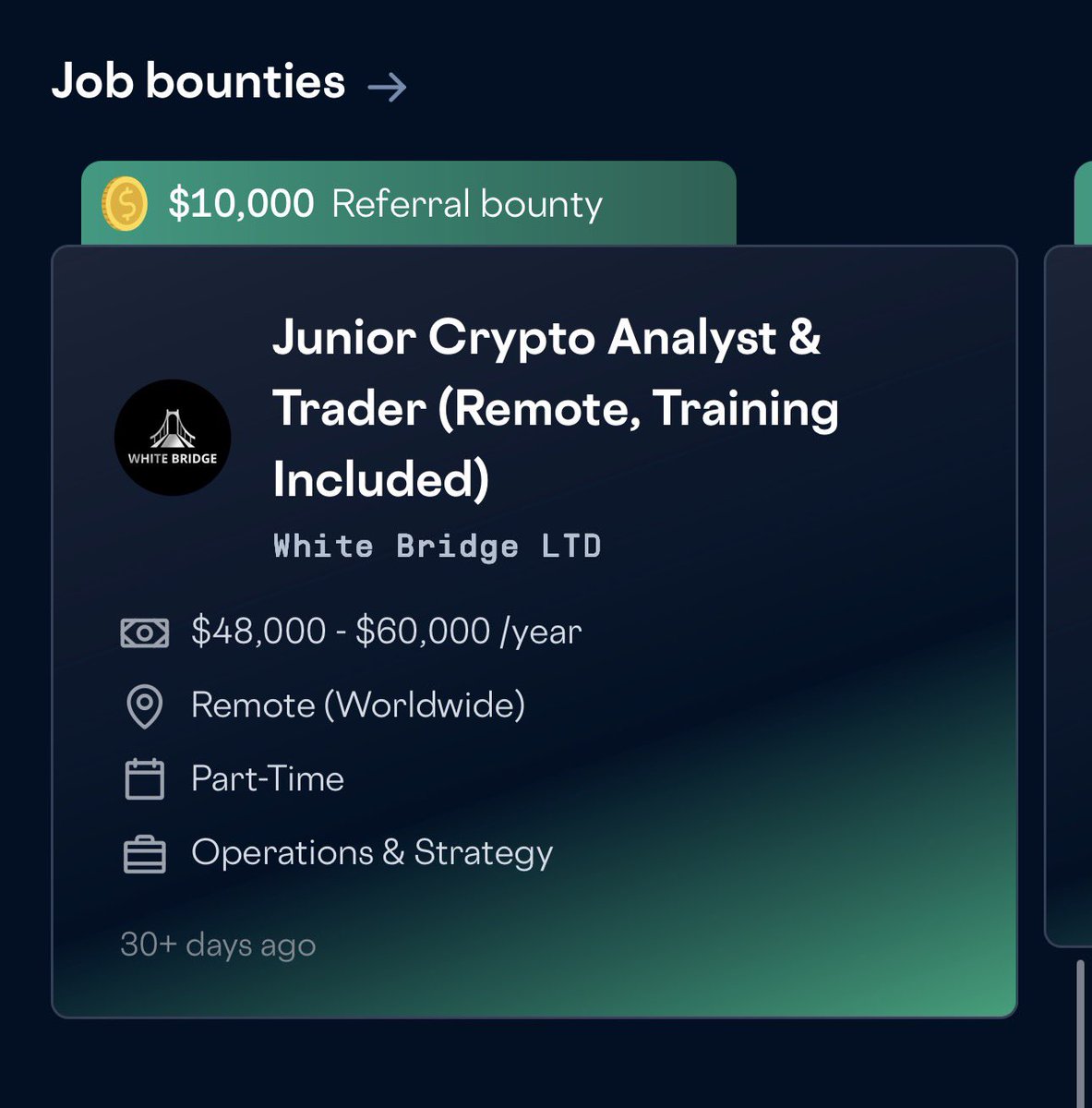 If you can refer Someone for a gig on a Job Board you will be paid 4-5  freakinggg figures 😳 I found this opportunity for you to Easily make 4  figures from