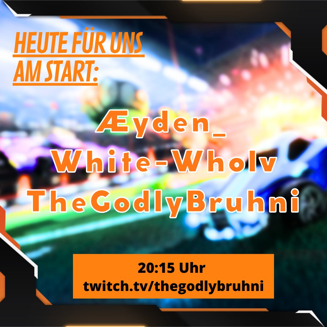 🔥 MATCHDAY 🔥

Heute startet auch unser zweites Team in die <a href="/RivalRushRL/">Rival Rush</a>. Gegner heute ist das Team von <a href="/3dg_rl/">3DG-RL</a> .

Wann? Heute, 20:15 Uhr
Wo? 🔴 LIVE auf twitch.tv/thegodlybruhni

#PKU #PKUeSportseV #PKUeSports #esport #esports #rocketleague #rivalrush