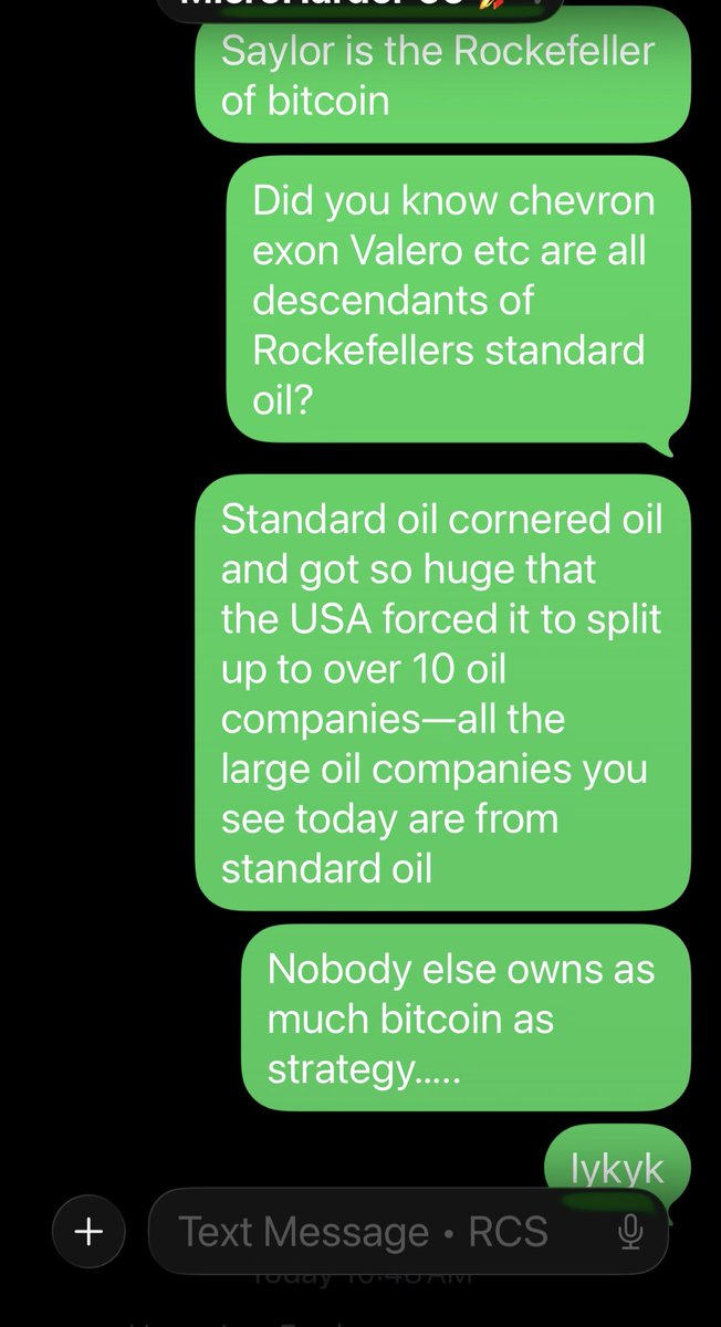 My buddies asked me why I’m so uber bullish on $MSTR and made it my largest holding.
I MEAN AM I WRONG???