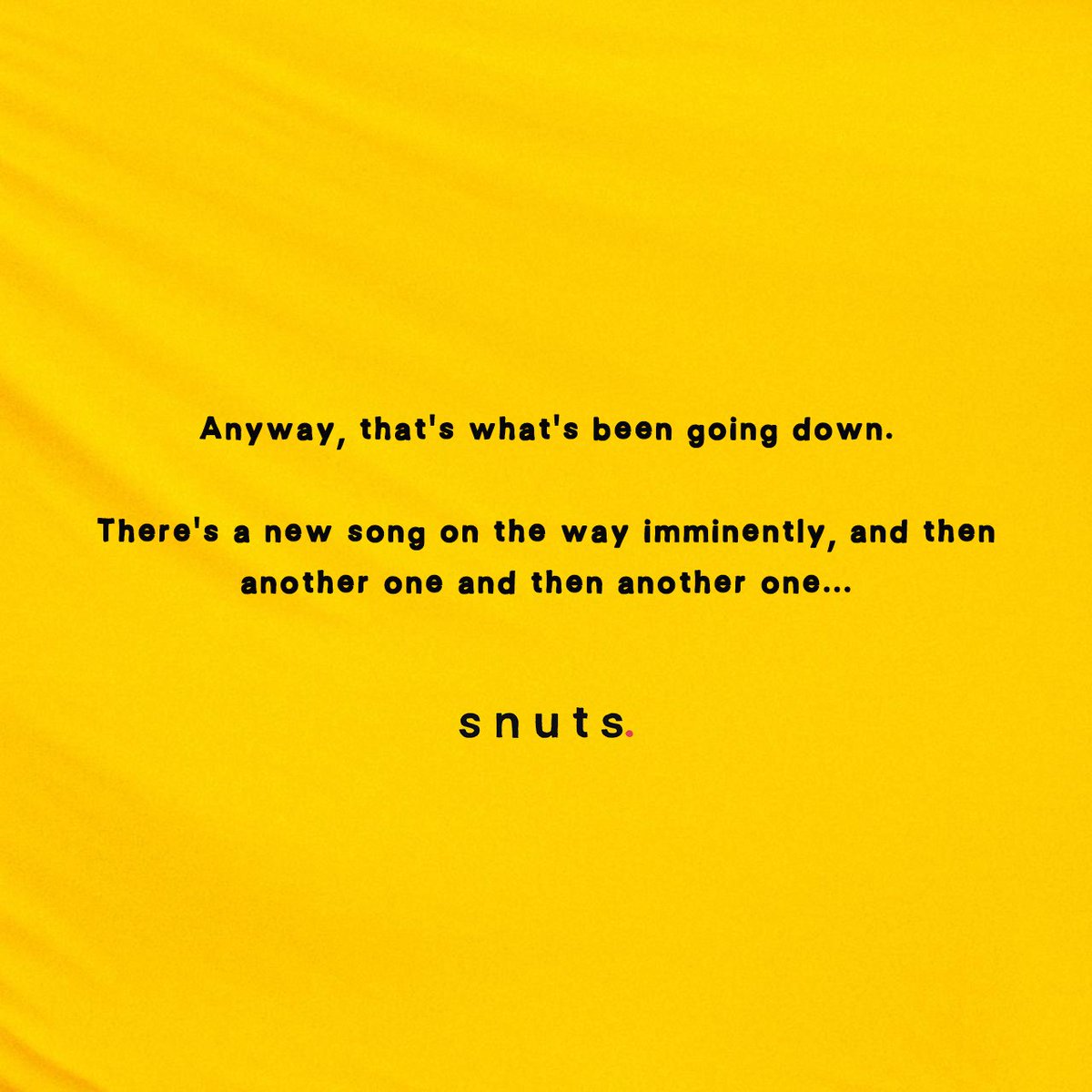 The Snuts tweet media