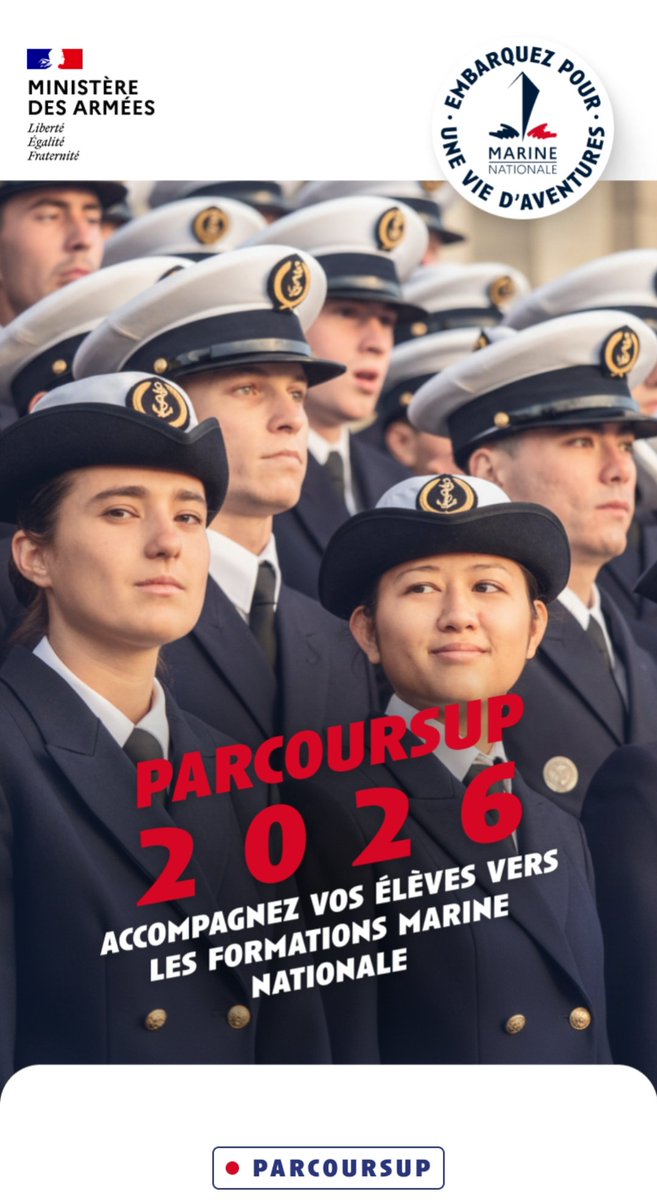 Ça y est c'est parti... Les sergents recruteurs envoient ça dans les lycées et proposent de venir à la rencontre de nos élèves et des professeurs. 
C'est l'avenir que #Macron réserve à nos jeunes, dont il veut vider les facs. 
Les militaires hors de nos lycées ! 
#Parcoursup
