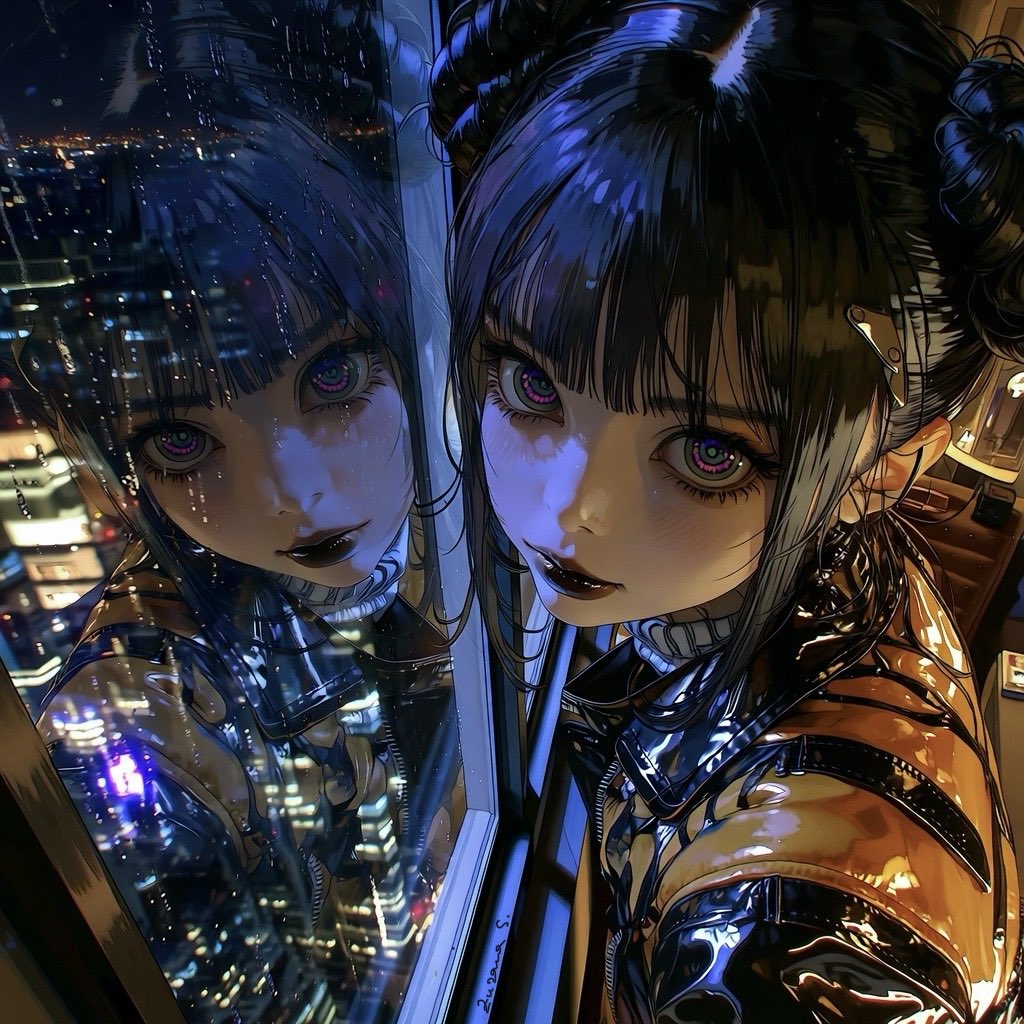 Good evening ✨ #AIイラスト #AIillustration #Niji7