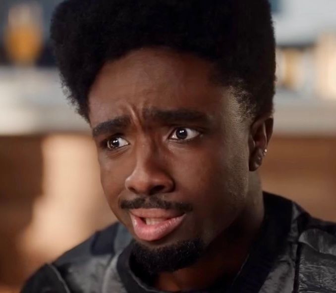 StrangerNews11's tweet image. Caleb McLaughlin is facing criticism over a sex joke about Max and Lucas on SNL.

"Well, Max &amp;amp; I started off hot &amp;amp; heavy right, but then a couple years in, she just lies there like she's back in that coma."