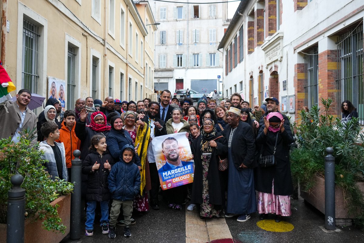 MarsInsoumise's tweet image. Succès du lancement de campagne pour notre binôme de liste @AlladineSalim  et @PaolaHartpence  pour les 2 et 3e arr. en présence de @sebastiendelogu  !

Les 15 et 22 mars, votez Marseille fière et populaire pour tout changer à Marseille !