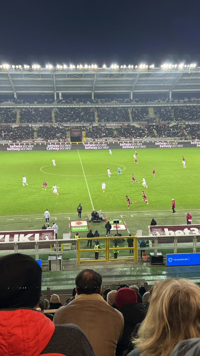 Esattamente quello che mi aspettavo.

#TorinoRoma #Torino
