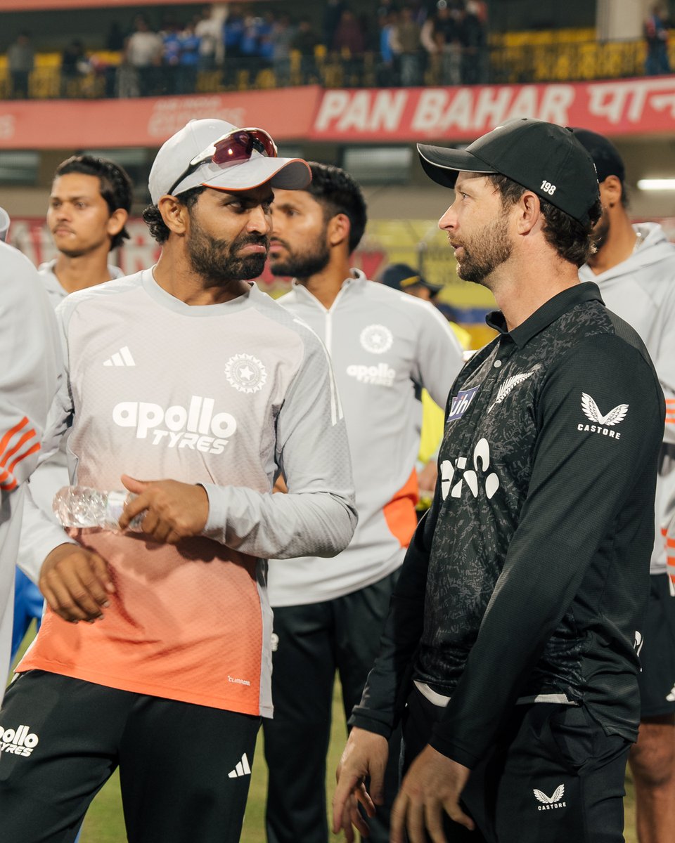 Respect comes first in this game.

Thanks so much to India for an incredible ODI series 🤝

#INDvNZ