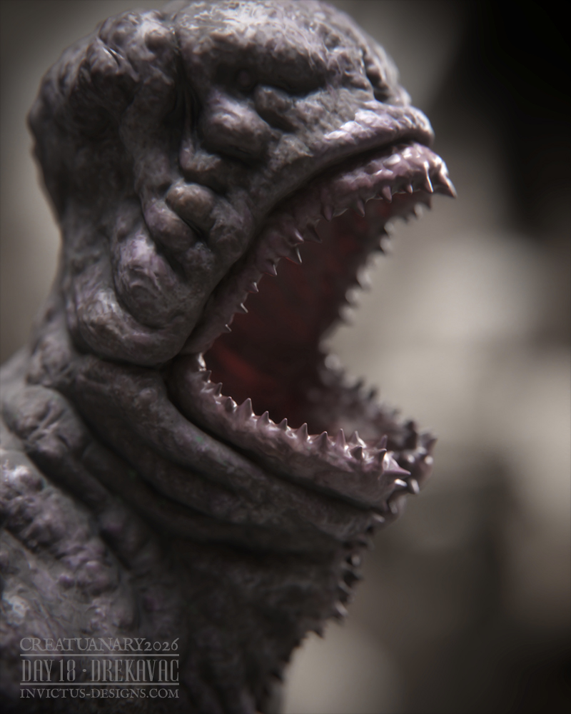 victorinvictus's tweet photo. Día 18 · #Creatuanary2026 👹
Presento al Drekavac, criatura eslava cuyo nombre significa “gritar”. Esculpida desde cero y renderizada con @maverickrender.
¿Te parece aterrador? 👀
#ConceptArt #DigitalArt #CreatureDesign #DarkCreatures #ArtDaily https://t.co/jEXGmpGPp9