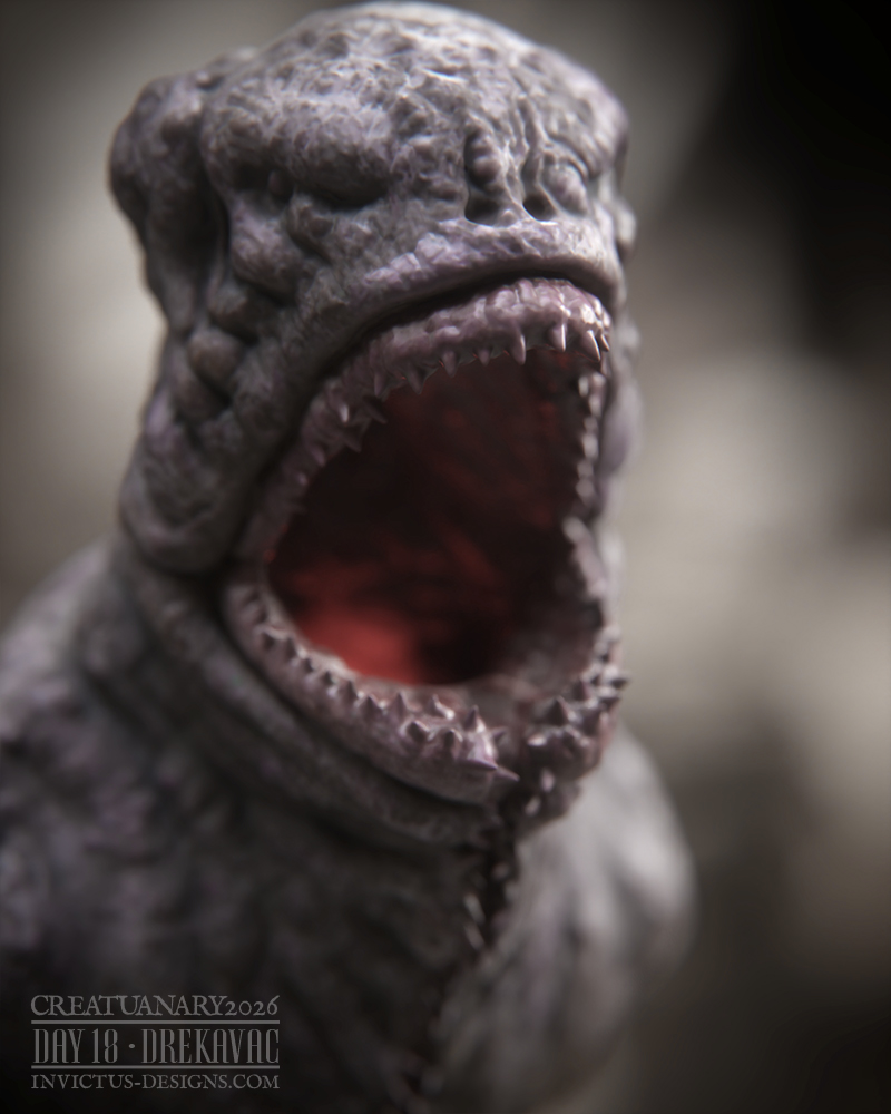 victorinvictus's tweet photo. Día 18 · #Creatuanary2026 👹
Presento al Drekavac, criatura eslava cuyo nombre significa “gritar”. Esculpida desde cero y renderizada con @maverickrender.
¿Te parece aterrador? 👀
#ConceptArt #DigitalArt #CreatureDesign #DarkCreatures #ArtDaily https://t.co/jEXGmpGPp9