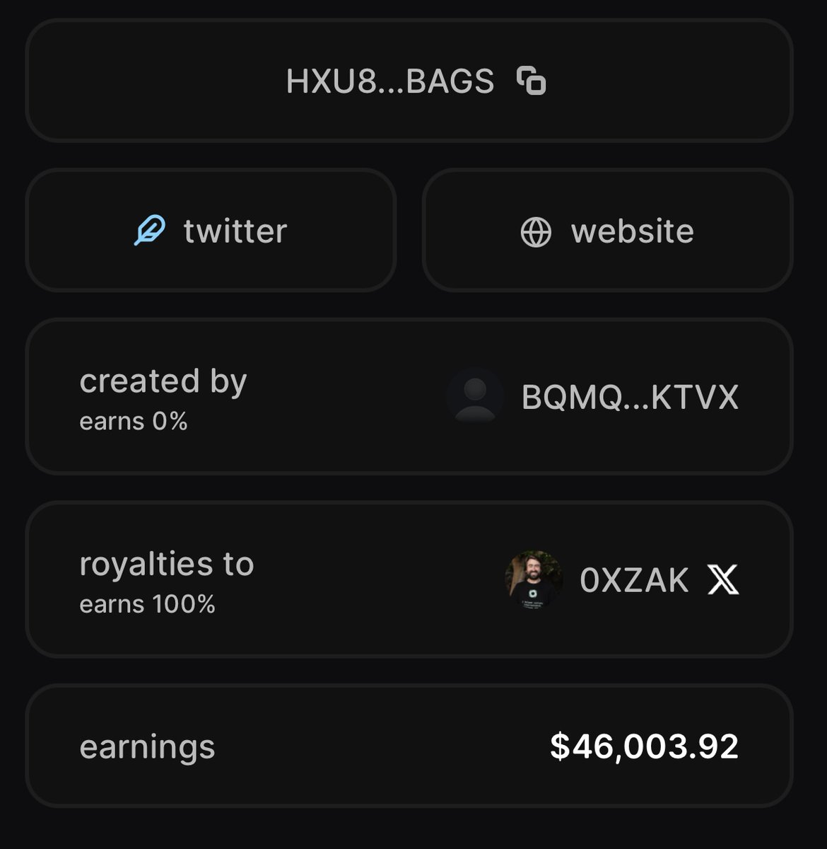 BNNBags's tweet photo. NEW UPDATE: $GRU, an AI agent orchestration protocol on Solana, powering self-hosted, Claude-powered AI agents. Built to let users spawn, manage, and command autonomous agents across Telegram, Discord, and Slack. Real tech, real token, you control the minions, they do the work.

@0xzak has earned $46,003.92 on @BagsApp 🎉